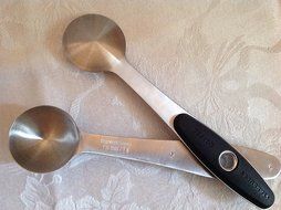 STARBUCKS Stainless Steel Coffee Espresso Tea LEVELER Scoop Spoon 1.5 TBS tbsp