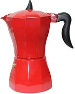 EspressoCoffee Maker 3 to 6 Cups Aluminum Construction.