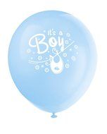 Cardboard Blue Clothesline Boy Baby Shower Cake Bunting Topper N11
