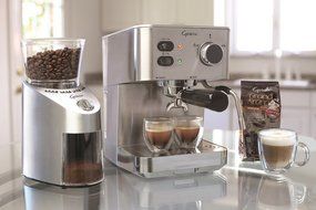Capresso 118.05 EC PRO Espresso and Cappuccino Machine N5