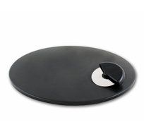 Heritage, 15 inch Black Ceramic Pizza Stone - Professional Grade Baking Stones for Oven, Grill, BBQ- Non Stain... N6