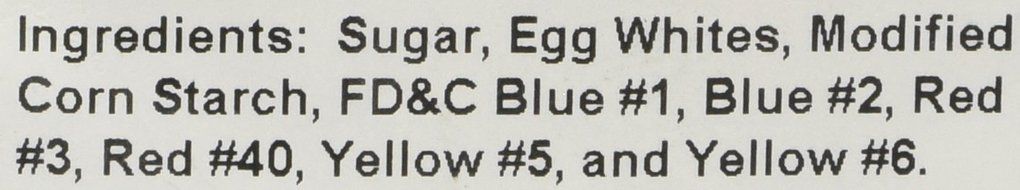Lucks Dec-Ons Molded Sugar/Cup-Cake Topper, Jungle Animals, 1 1/4 - 1 1/2 Inch, 8 Count