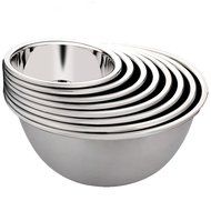 SANSIGANG Microwave Deepening Thickening SUS304 Stainless Steel Mixing Bowl Diameter 8.7" N3