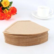 Unbleached Coffee Filter Papers Cones Cups Brewer Espresso Strainer, Pack of 100 N4