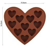 Cherion 2 Piece 6 Cavities Spoon Chocolate Mold Silicone Cake Mold Chocolate Fondant Tools Decoration Bakeware... N3