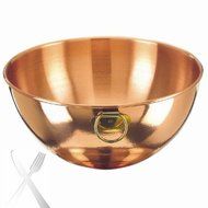 10-1/2'' Solid Copper Beating Bowl, 4-1/2 Qt. - Case of 6 (1 Case/Unit)