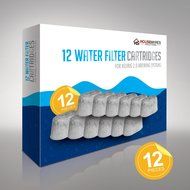 Pack of 12 Replacement Charcoal Water Filters By Housewares Solutions For Keurig 2.0 Brewers N5