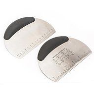 Y&XL&H Semicircle Stainless Steel Dough Pastry Cutter Chopper (Random Color) N5