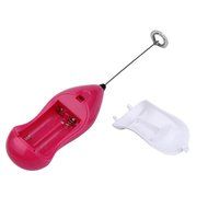 GBSELL Handheld Electric Hot Drinks Milk Frother Foamer Whisk Mixer Stirrer Egg Beater (Red) N16