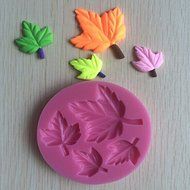 Generic Baking Fondant Chocolate Mould Cake Decorating Leaf Mold