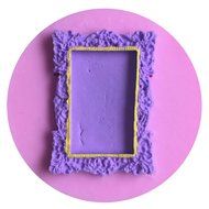 Karen Baking Photo Frame Shape 3D Silicone Cake Mold For Cake Fondant Decorating N7