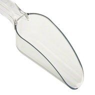 Update International SCP-12C Polycarbonate Plastic Scoop, Clear, 12-Ounce, Set of 4 N5