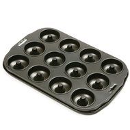 Norpro Mini Doughnut Pan Non Stick Petite Desserts Makes 12 13" X 8" X .75" N2