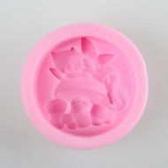 Y&amp;XL&amp;H Mushroom Spirit Shaped Soap Mold Mooncake Mould Fondant Cake Chocolate Silicone Mold, Decoration Tools... N5