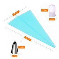 LETMY 41 pcs Cake Decorating Kit Tips Supplies, DIY Icing Tip Set Tools, Profession Stainless Steel Piping/Dispenser... N5