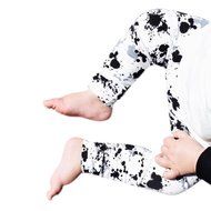 Trousers ,BeautyVan Lovely Baby Boys Girls Bottom Print Trousers Harem Pants (12M, White) N3