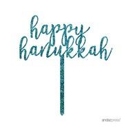 Andaz Press Holiday Acrylic Cake Toppers, Gold Glitter, Happy New Year, 1-Pack, 2017 2018 2019 2020 N12