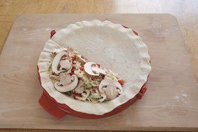Pizzacraft Large PC0406 11' x 5.5' Calzone Filling and Forming Press, Meal Size N5