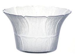 Carlisle 693107 3.4 Qt. Clear Petal Mist Bell Bowl
