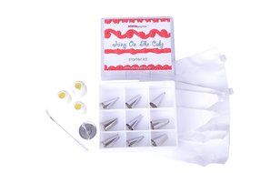 Cake Decorating Starter Kit to Decorate Cakes, Cupcakes, Cookies and Pastries Like a Master Professional, Includes... N3