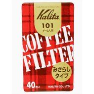 Brown Entered 40 Pieces of Kalita Coffee Filter 101 Filter Paper (Japan Import)