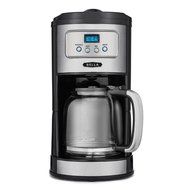 BELLA Classics 12 Cup Programmable Coffee Maker, Bold Brew Stainless and Chrome N4