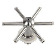 YBB Portable Cup Washing Machine Table Glass Rinser Stainless steel for Household/Bar/laboratory (Counter Top) N5