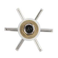 YBB Portable Cup Washing Machine Table Glass Rinser Stainless steel for Household/Bar/laboratory (Counter Top) N6