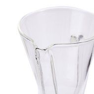 Hand Drip Coffee Maker 500ml 17oz Thickened Heat Resist Glass Pour Over Drip Pot Tea Server with Handle N3