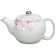 Kutani Yaki(ware) Japanese Teapot Sakura (with tea strainer) N3