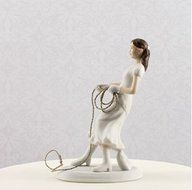 Weddingstar Western Bride Roping Groom Cake Topper