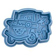 inkint 3D Spring Pressing Sugarcraft Cake Topper Plunger Cutter 3D Cars Shape Candy Cookie Chocolate Molds Fondant... N4