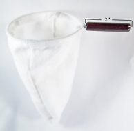 Ticoland Colador (Bolsa),Costa Rica Handmade Reusable Flannel Cloth Coffee Filter,Coffee Sock with Wooden Handle... N6