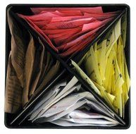 Rattleware 82355 5-Inch Divided Snap Bin, Black N3