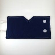 Navy Blue Solid, French Press Cozy, 8 cup, Handmade, Cafetiere Cosy N5