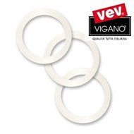 Set of 3 Gaskets for Vev Vigano Coffee Pots - 6 CUP Loose