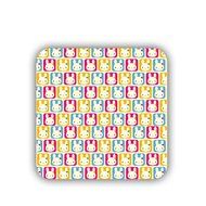 Generic Cup Coaster Printed Bunny Mdf Hipster N7