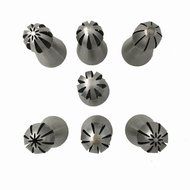 New Ball Russian Stainless Steel Tips Tulip Sphere Whip Cream Buttercream Icing Piping Nozzles DIY Baking Tools... N11