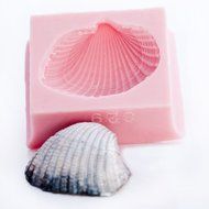 Sea Shell Silicone Mold Food Safe Fondant, Chocolate, Candy, Resin, Polymer Clay, Soap, Craft, Jewelry Food Mold. N3