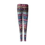 PHOTNO Women Lady Casual Skinny Print Stretchy Pants Slim Leggings N10