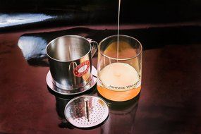 Vietnamese Coffee Filter Press. Screw Down Insert. Dripper Mechanism. Made in Vietnam. Sizes S, M, or L in 1,... N19