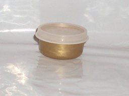Tupperware Smidget Tiny Treasure Mini Bowl and Matching Wonderlier Bowl Keychain in Gold