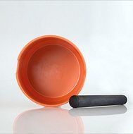 SMKF Espresso Knock Box, Coffee Grounds Knockbox (Orange) N3