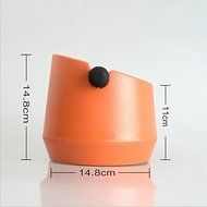 SMKF Espresso Knock Box, Coffee Grounds Knockbox (Orange) N4