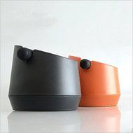 SMKF Espresso Knock Box, Coffee Grounds Knockbox (Orange) N5