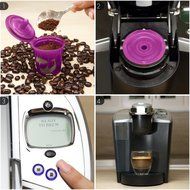 Brewooze 3x Smart Refillable cups - Compatible with Keurig Brewers 2.0 | K300,K350,K400,K450,K500,K550 Series... N5