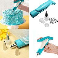 Edtoy Biscuit Pastry Icing Piping Bag Nozzles Tips Fondant Cake Sugarcraft Decorating Pen N2
