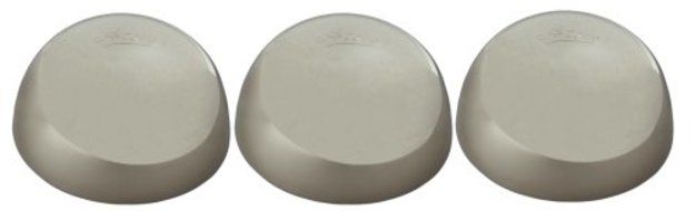 Ateco Stainless Steel Half Sphere Mold, Set of 3