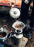 GROSCHE Ultra Mesh Pour-Over Coffee Dripper with Round Base, 18/8 Stainless Steel Construction N8