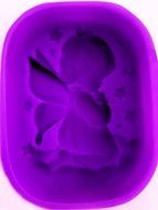 1Pcs Angel Cherub Girl Praying Silicone Mold Pink Silicone Mold Sugarcraft Cake Decorating Tools Baking Fondant... N3